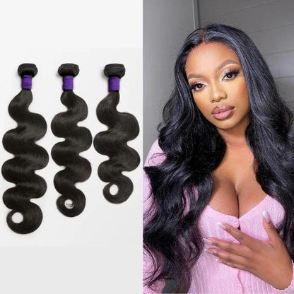 LUVME Premium 13A 100% Virgin Remi Human Hair - Luxurious Body Wave & Deep Wave Bundles for Salon-Quality Style