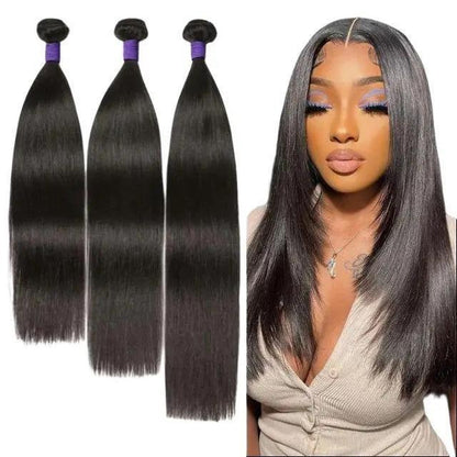 LUVME Premium 13A 100% Virgin Remi Human Hair - Luxurious Body Wave & Deep Wave Bundles for Salon-Quality Style