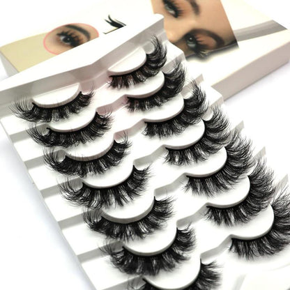 Thick and Curly False Eyelashes, Trending Products, Natural Look Eyelash Extensions, Eye Cosmetic Product for Women for Daily Live, Lash Clusters, Lash Clusters Kit, Eyelash Extensions Kit