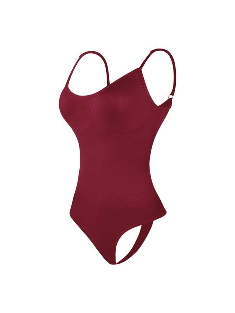 Ultimate Women's Adjustable Strap Shapewear Bodysuit - Seamless Tummy Control & Butt Lifting for Everyday Comfort and Style - Perfect for Back to School and Curvy Holiday Looks 2024